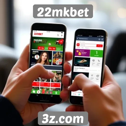 Usabilidade do site 22mkbet em dispositivos móveis