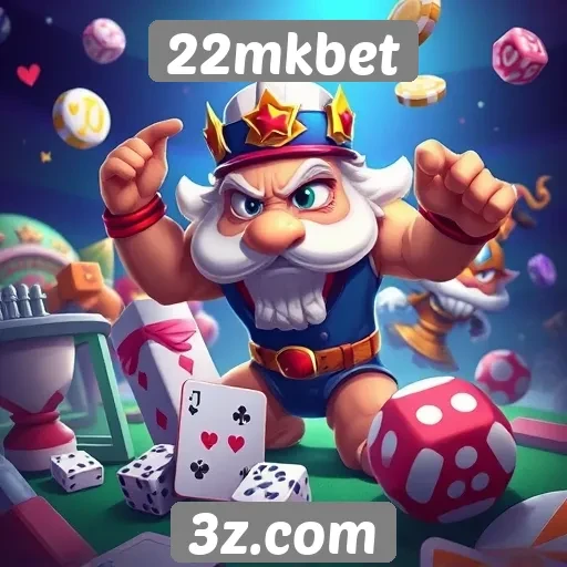 Variedade de jogos oferecidos na 22mkbet